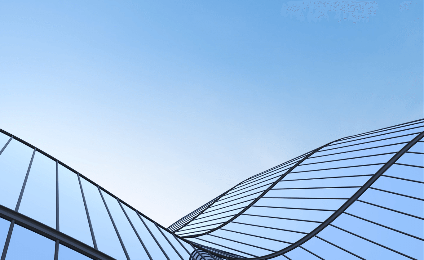 Modern glass building architecture